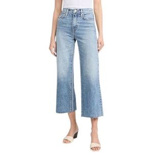 NWT SLVRLAKE Grace Crop Jeans in Lightning Strikes Size 24